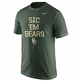 Baylor Bears Nike Local Verbiage WEM T-Shirt - Green,baseball caps,new era cap wholesale,wholesale hats